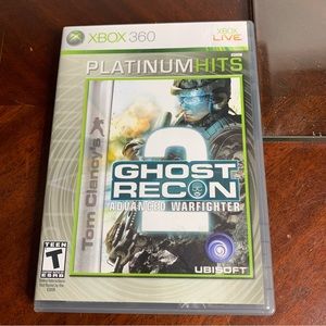 Xbox 360 Tom Clancy’s Ghost Recon 2 Advanced Warfighter Platinum Hits Video Game